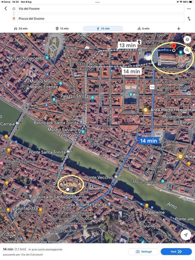 Uffizi & Santo Spirito Family/Groups Apartment 피렌체 외부 사진